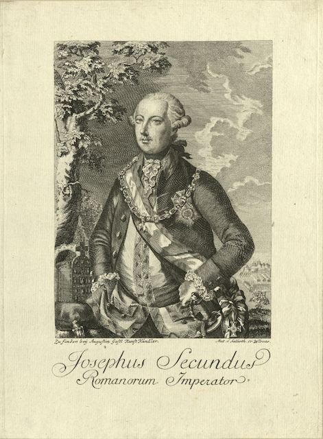 II. József, a kerület névadója (Forrás: Magyar Nemzeti Múzeum, Történelmi Képcsarnok, Grafikai Gyűjtemény) 01 József TK_GR_4913_Arc.jpg