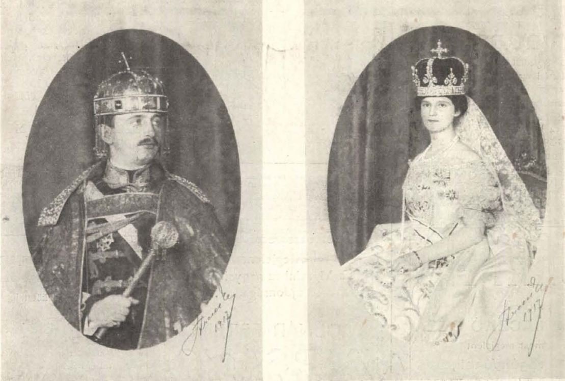 IV. Károly király és Zita királyné (Forrás: Vasárnapi Ujság, 1917. január 28.) q.jpg