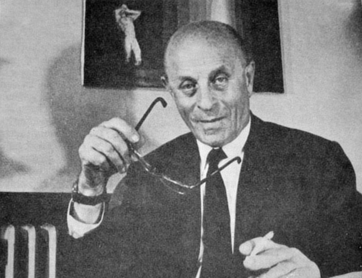 Bíró László fotója 1978-ból (Fotó: Wikipedia) Ladislao_Biro_Argentina_Circa_1978.JPG