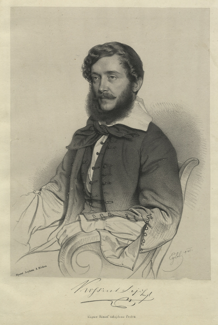 Kossuth Lajos 1841-ben (Forrás: Magyar Nemzeti Múzeum, TK Grafikai Gyűjtemény, 2041 lt. sz.) TK_GR_2071_kossuth_1841.png
